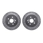 Dynamite Friction 7002-76138 Disc Brake Rotor Set - Rear - view 1