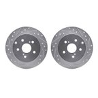 Dynamite Friction 7002-76140 Disc Brake Rotor Set - Rear - view 1