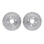 Dynamite Friction 7002-76141 Disc Brake Rotor Set - Rear - view 1