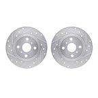 Dynamite Friction 7002-76142 Disc Brake Rotor Set - Rear - view 1