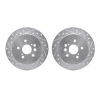 Dynamite Friction 7002-76147 Disc Brake Rotor Set - Rear - view 1