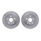 Dynamite Friction 7002-76148 Disc Brake Rotor Set - Rear - view 1