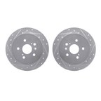 Dynamite Friction 7002-76150 Disc Brake Rotor Set - Rear - view 1