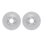 Dynamite Friction 7002-80007 Disc Brake Rotor Set - Front - view 1