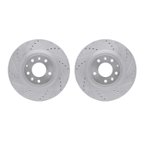 Dynamite Friction 7002-80029 Disc Brake Rotor Set - Front - view 1