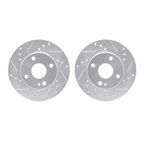Dynamite Friction 7002-80033 Disc Brake Rotor Set - Front - view 1