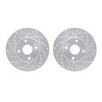 Dynamite Friction 7002-80034 Disc Brake Rotor Set - Front - view 1