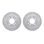 Dynamite Friction 7002-80048 Disc Brake Rotor Set - Front - view 1