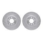 Dynamite Friction 7002-80050 Disc Brake Rotor Set - Front - view 1