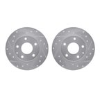 Dynamite Friction 7002-80057 Disc Brake Rotor Set - Rear - view 1