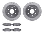 Dynamite Friction 7202-48084 Disc Brake Kit - Rear - view 1