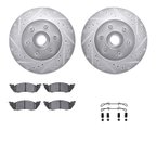 Dynamic Friction 7212-40128 Disc Brake Kit - Front - view 1
