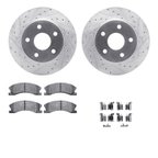 Dynamite Friction 7212-42096 Disc Brake Kit - Front - view 1