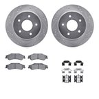 Dynamic Friction 7212-48003 Disc Brake Kit - Rear - view 1