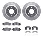 Dynamite Friction 7212-48134 Disc Brake Kit - Rear - view 1