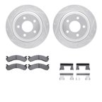 Dynamite Friction 7212-54003 Disc Brake Kit - Rear - view 1