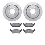 Dynamic Friction 7302-54208 Disc Brake Kit - Rear - view 1