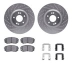 Dynamic Friction 7312-03044 Disc Brake Kit - Front - view 1