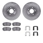 Dynamic Friction 7312-03045 Disc Brake Kit - Front - view 1