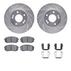 Dynamic Friction 7312-03046 Disc Brake Kit - Front - view 1