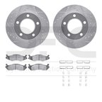 Dynamite Friction 7412-42024 Disc Brake Kit - Front - view 1