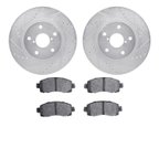 Dynamic Friction 7502-13058 Disc Brake Kit - Front - view 1