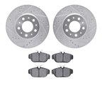 Dynamic Friction 7502-27014 Disc Brake Kit - Front - view 1
