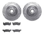 Dynamite Friction 7502-47003 Disc Brake Kit - Front - view 1
