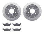 Dynamite Friction 7502-54082 Disc Brake Kit - Rear - view 1