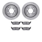 Dynamite Friction 7502-54228 Disc Brake Kit - Rear - view 1