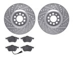 Dynamite Friction 7502-74043 Disc Brake Kit - Front - view 1