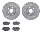 Dynamite Friction 7502-76075 Disc Brake Kit - Front - view 1