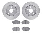 Dynamite Friction 7502-76183 Disc Brake Kit - Front - view 1