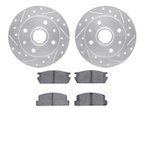 Dynamic Friction 7502-80049 Disc Brake Kit - Rear - view 1