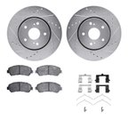 Dynamite Friction 7512-01007 Disc Brake Kit - Front - view 1