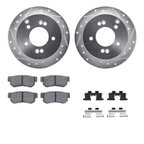 Dynamite Friction 7512-03017 Disc Brake Kit - Rear - view 1