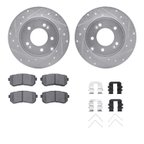 Dynamite Friction 7512-03052 Disc Brake Kit - Rear - view 1