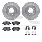 Dynamite Friction 7512-03053 Disc Brake Kit - Rear - view 1