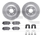Dynamite Friction 7512-03065 Disc Brake Kit - Rear - view 1