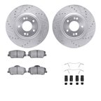 Dynamite Friction 7512-03066 Disc Brake Kit - Front - view 1