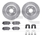 Dynamite Friction 7512-03082 Disc Brake Kit - Rear - view 1