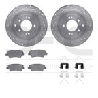 Dynamite Friction 7512-03095 Disc Brake Kit - Rear - view 1