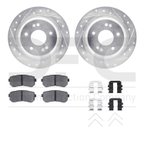 Dynamite Friction 7512-03112 Disc Brake Kit - Rear - view 1
