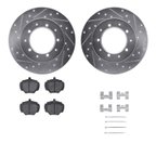 Dynamic Friction 7512-11003 Disc Brake Kit - Rear - view 1