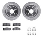 Dynamite Friction 7512-13008 Disc Brake Kit - Rear - view 1