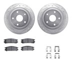 Dynamite Friction 7512-13013 Disc Brake Kit - Rear - view 1