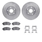 Dynamic Friction 7512-13057 Disc Brake Kit - Front - view 1