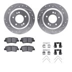 Dynamite Friction 7512-21022 Disc Brake Kit - Rear - view 1