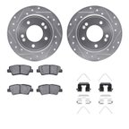 Dynamite Friction 7512-21034 Disc Brake Kit - Rear - view 1