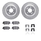 Dynamite Friction 7512-21050 Disc Brake Kit - Rear - view 1